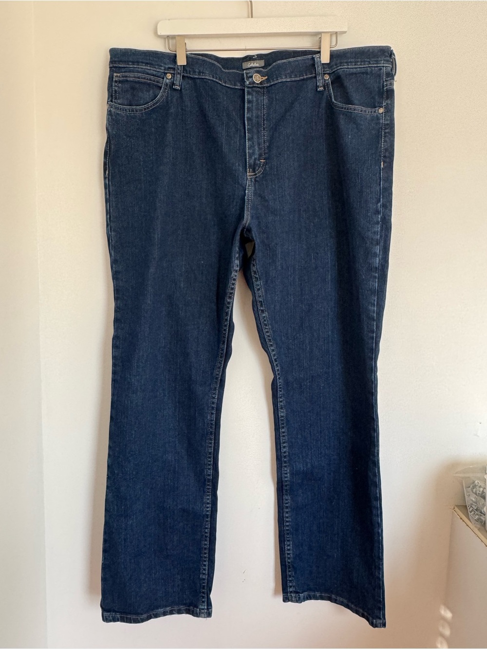 Cabelas Straight Leg Jeans - Dark Blue vintage - Picture 2 of 7